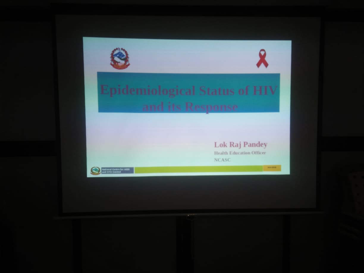 Epidemiological status of HIV and its response